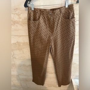 Vintage Dior fabric pants sample size 2/4
